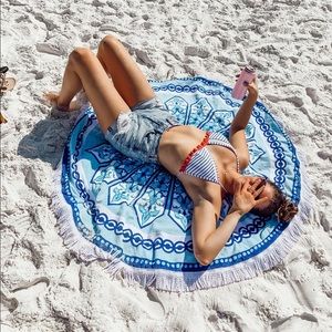 POM POM HIGH WAISTED SWIMSUIT SET